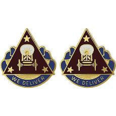 190th Transportation Battalion Unit Crest (We Deliver)